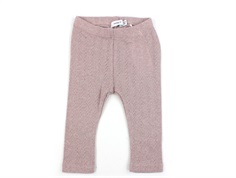 Name It deauville mauve melange glitter legging